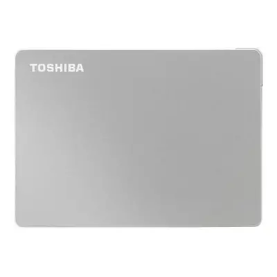 TOSHIBA Canvio Flex 2TB Silver 2.5inch External Hard Drive USB-C, HDTX120ESCAA