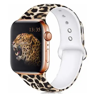 4wrist Silikonový řemínek pro Apple Watch - Leopardí 38/40/41 mm