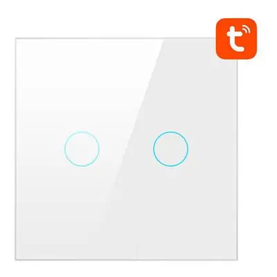 Smart Light Switch WiFi Avatto TS02-EU-W2 2 Way TUYA (white)