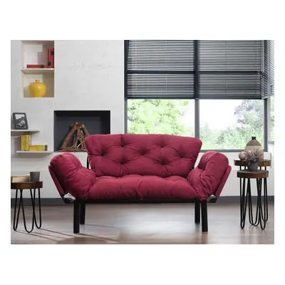 Atelier del Sofa 2-Seat Sofa-Bed Nitta - Maroon