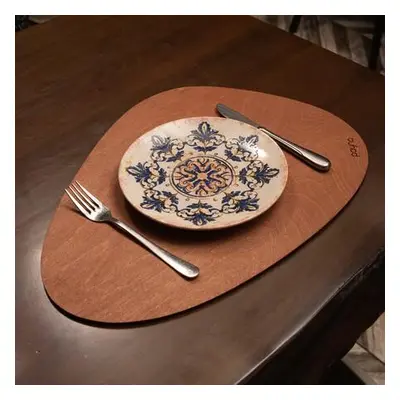 Hermia Table Mat Set (4 Pieces) Pear - Rose