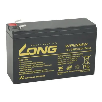 Long 12V 6Ah HighRate F2 PBLO-12V006-F2AH