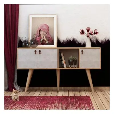 Hanah Home Sideboard Plamen OakWhite