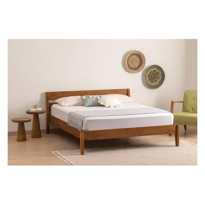 Hanah Home Double Bedstead Venus 180 - Walnut