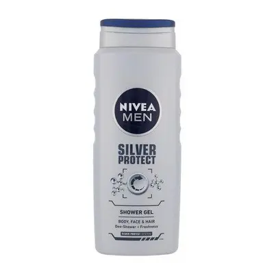 Nivea Sprchový gel pro muže Silver Protect 500 ml