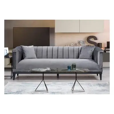 Atelier del Sofa 3-Seat Sofa Trendy - Dark Grey