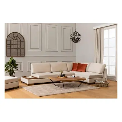 Atelier del Sofa Corner Sofa Tulip Corner Right Without Pouf - Beige