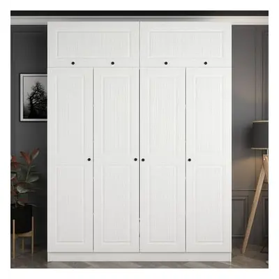 Hanah Home Wardrobe Kale - 5227 White