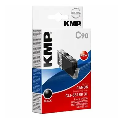 KMP Canon CLI-551XLBK - kompatibilní