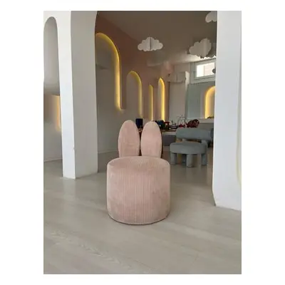 Atelier del Sofa Wing Chair Bunny - Pink