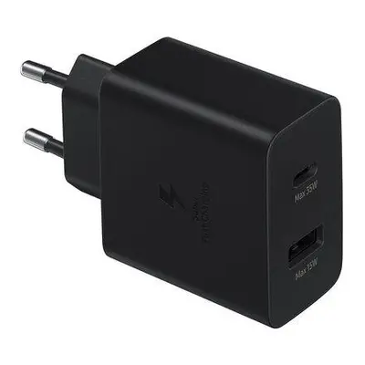 EP-TA220NBE Samsung Dual (USB-C,USB-A) 35W Cestovní nabíječka Black