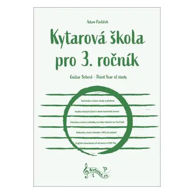 Kytarová škola pro 3. ročník