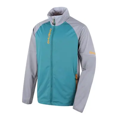 Husky Pánská softshell bunda Suli M grey/mint XXXL