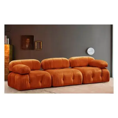 Atelier del Sofa 3-Seat Sofa Bubble 3 Seater ( L1-O1-1R) - Orange