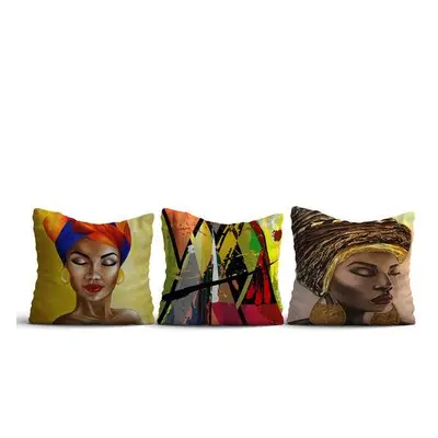 Aberto Design Cushion Set (3 Pieces) HMI-KIR-120 Multicolor