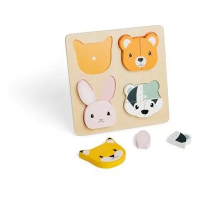 Bigjigs Toys Vlkádací puzzle počítání