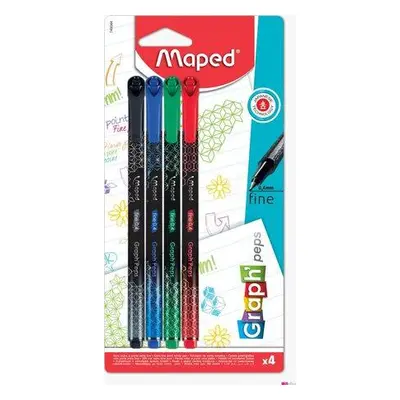 MAPED Liner Graph´Peps Deco 4ks