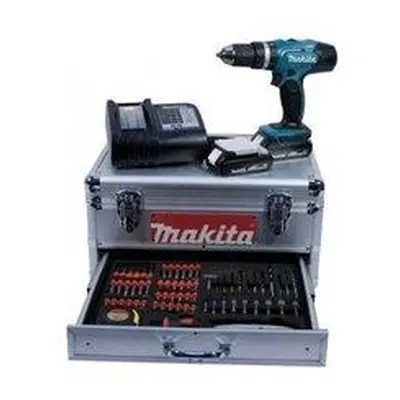 MAKITA DHP453SYEX Akušroubovák příklepový 18V 1,5Ah Li-Ion s přísluš.