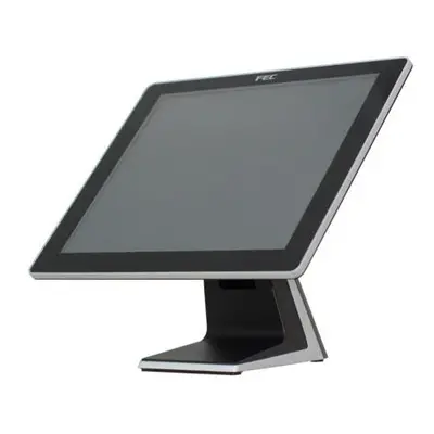 Dotykový monitor FEC AM-1017, 17" LED LCD (350cd), PCAP, USB, VGA/DVI, bez rámečku, černo-stříbr