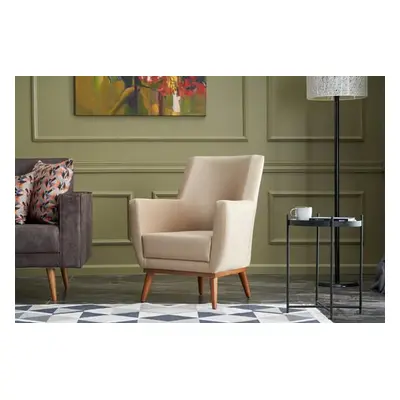 Atelier del Sofa Wing Chair Gonca - Cream