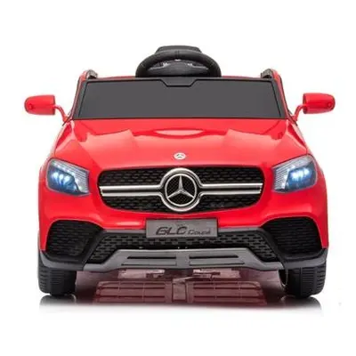 Dětské elektrické auto Mercedes GLC coupé červená/red