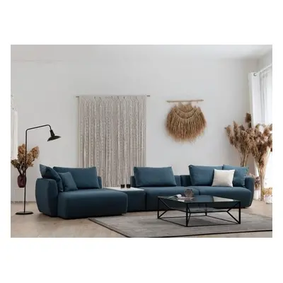 Atelier del Sofa Corner Sofa Maya Corner 1 (Chl Left + T + O1 + 1R) Blue