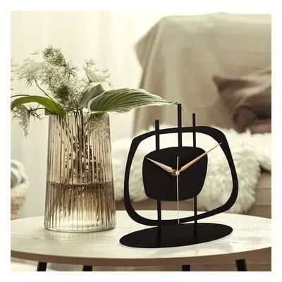 Aberto Design Decorative Clock Pietra - Black