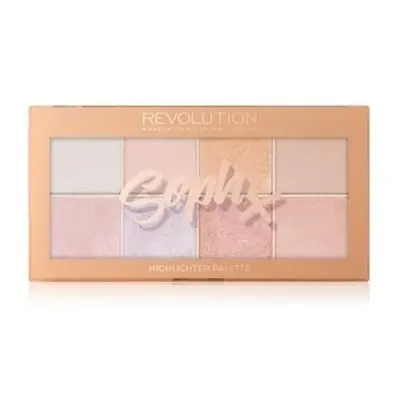 Revolution Paletka rozjasňovačů Soph X (Highlighter Palette) 16 g