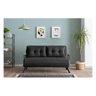 Atelier del Sofa 2-Seat Sofa-Bed Sando 2-Seater - Dark Grey