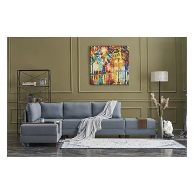 Atelier del Sofa Corner Sofa-Bed Fly Left - Blue