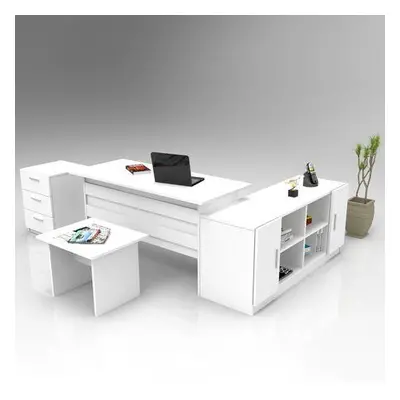 Hanah Home Office Furniture Set VO13-W White