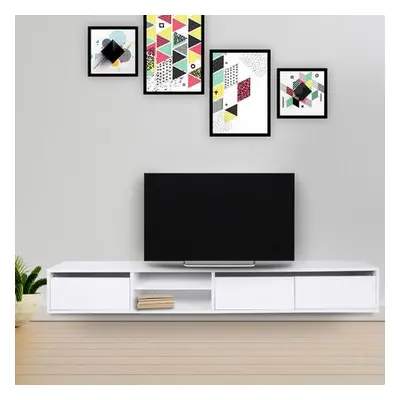 Hanah Home TV Stand Dublin White