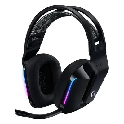 Logitech G733 LIGHTSPEED Wireless RGB Gaming Headset - BLACK - EMEA