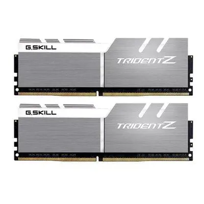 G.SKILL 32GB kit DDR4 3200 CL16 Trident Z silver-white, F4-3200C16D-32GTZSW