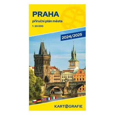 Praha Příruční plán města 1:20 000