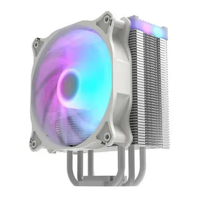 Aktivní chlazení CPU Darkflash Darkair LED (chladič + ventilátor 120x120) bílá,