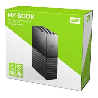 WD My Book 6TB / Externí 3,5" / USB3.0 / Černý, WDBBGB0060HBK-EESN