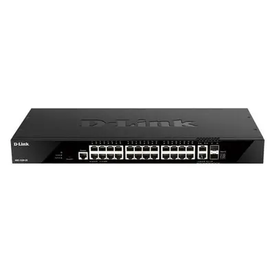 D-Link DGS-1520-28 24 ports GE + 2 10GE ports + 2 SFP+ Smart Managed Switch, DGS-1520-28