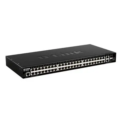 D-Link DGS-1520-52 48 ports GE + 2 10GE ports + 2 SFP+ Smart Managed Switch, DGS-1520-52