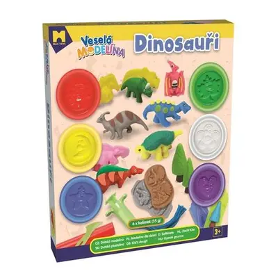 Mac Toys Modelína Dinosauři