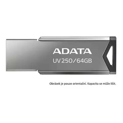 256GB ADATA UV350 USB 3.2 silver, AUV350-256G-RBK