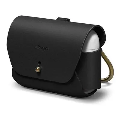 Elago Airpods Pro/Pro 2 Leather Case - Black