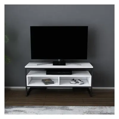 Hanah Home TV Stand Merrion - Black, White BlackWhite