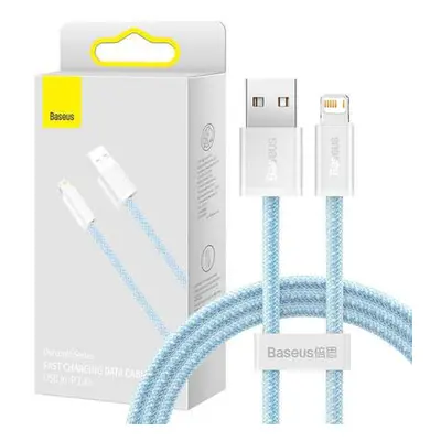 Baseus CALD000403 USB do Apple Lightning 8-pin 2,4A Dynamic Series, 1m, modrý