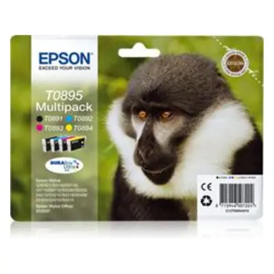 Epson inkoustové náplňě - MULTIPACK/ C13T08954010/ S20/ SX100/ SX200/ SX400/ 4 barvy, C13T089540