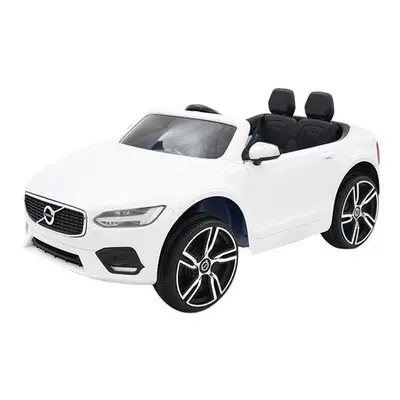 Dětské elektrické auto Volvo S90 bílá/white