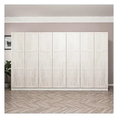 Hanah Home Wardrobe Kale Country - 2453 White