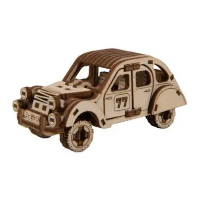 WOODEN CITY 3D puzzle Superfast Rally Car č.2