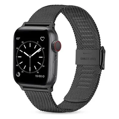 4wrist Milánský tah pro Apple Watch - Black 42/44/45/49 mm