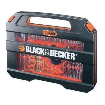 BLACK DECKER A7154 Sada vrtáků a nástavců 100dílná